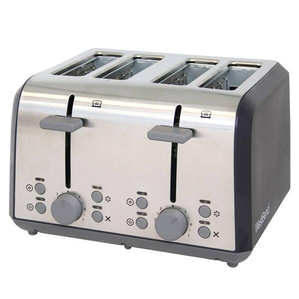 West Bend 4-Slice Toaster - Stainless Steel - image 