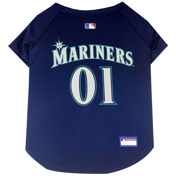 MLB Seattle Mariners Pet Jersey - image 