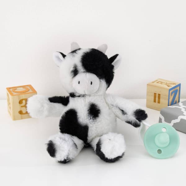 Little Love by NoJo Cow Pacifier Plush