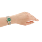 Womens DKNY Essentials Green Dial Two-Tone Watch - DK1L156M0095 - image 4