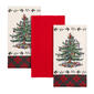 Spode(R) Christmas Tree Tartan Kitchen Towel 3pc. Set - image 1