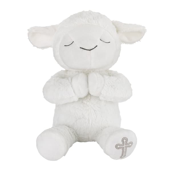 Baby Unisex Little Love by NoJo Baptism Lamb Plush - image 