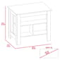 FM FURNITURE Brooklyn Ibiza Marble Top Kitchen Island - image 7