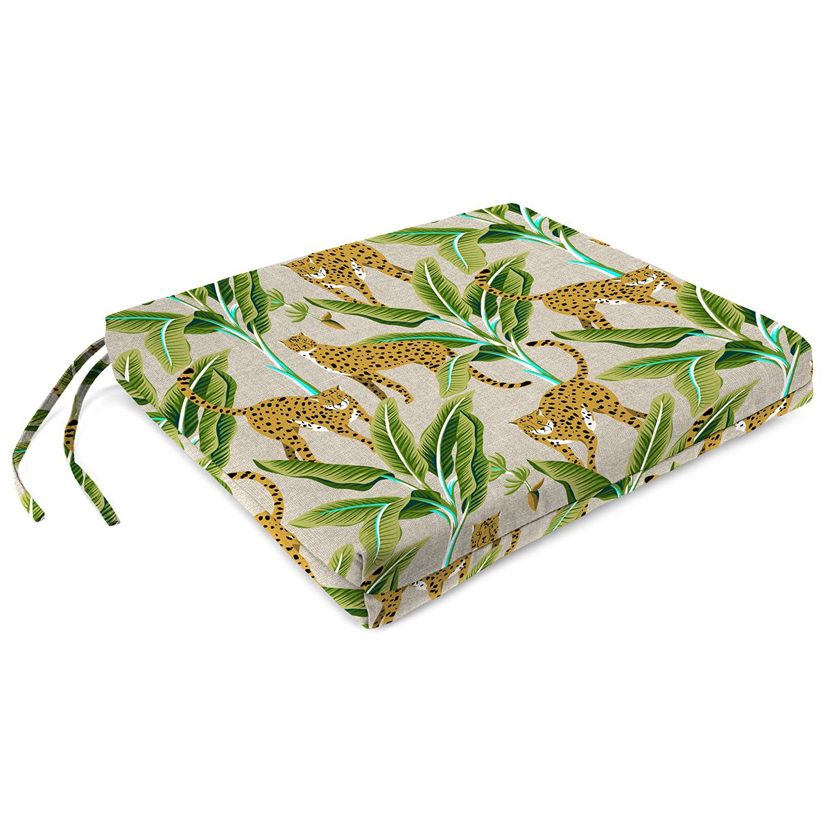 Jordan Manufacturing Enzel Linen Outdoor Seat Cushion