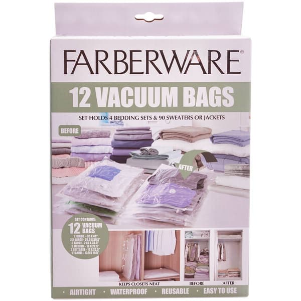 Farberware(R) 12pc. Vacuum Storage Bag Set - image 