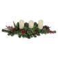 Northlight Seasonal Pine Christmas Candle Holder Centerpiece - image 1