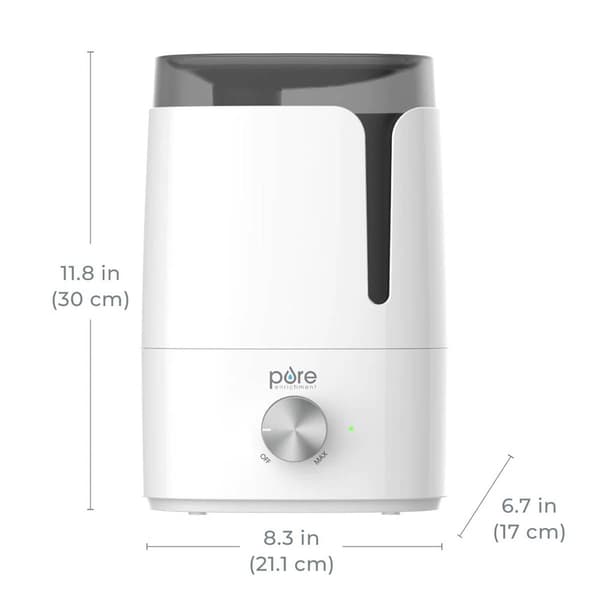 Pure Enrichment 1 Gallon Ultrasonic Cool Mist Humidifier