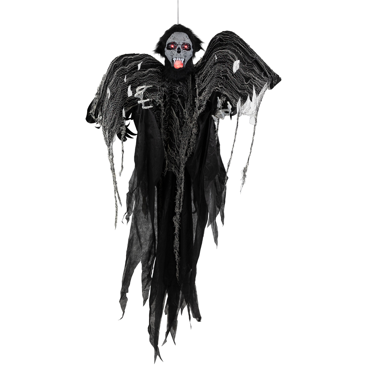 Northlight 5ft. Animated Hanging Zombie Vampire Halloween Decor