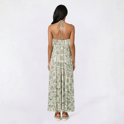 Juniors Wallflower Floral Cloud Cup Maxi Dress