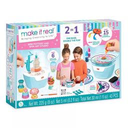 Make It Real(tm) Mini Pottery & Spin Art Studio