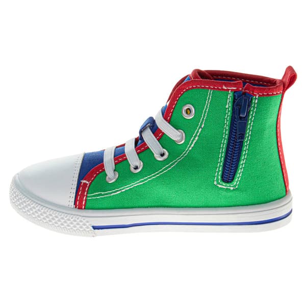 Little Kid Sesame Street All Your Friends Hi-Top Fashion Sneakers