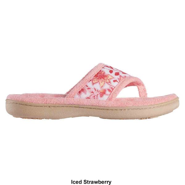 Womens Isotoner® Georgie Thong Slippers