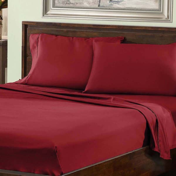 Superior Solid 800-Thread Count Cotton Blend Sheet Set
