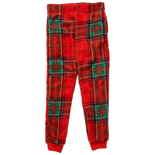 Boys (4-7) Architect(R) Jean Co. Red Plaid Pajama Pants - image 