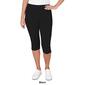 Womens Ruby Rd. Key Items Tech Pull-On Clamdigger Pants - image 4