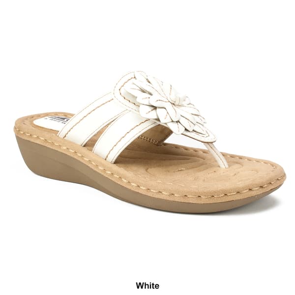 Womens Cliffs By White Mountain Cupcake Wedge Sandals