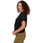 Womens Emaline La Vita Costiera Short Tulip Sleeve Solid Blouse - image 4