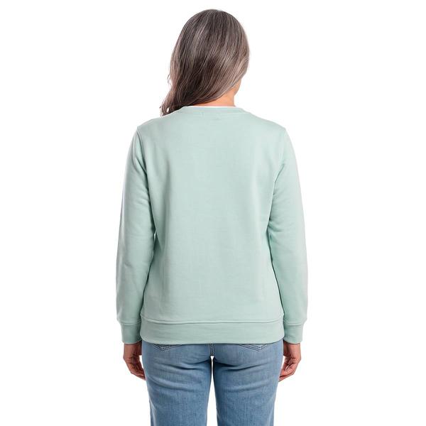 Womens Hasting & Smith Shimmering Vines Fleece Sweatshirt