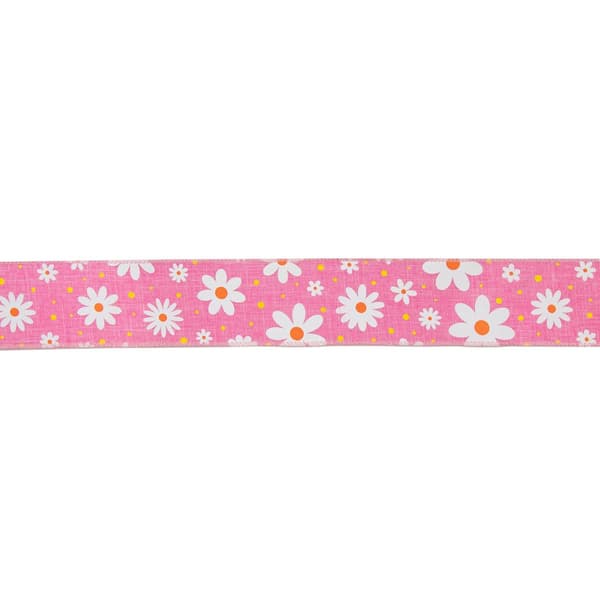 Northlight Seasonal 30ft. Spring Floral Wired Ribbon