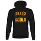 Mens Bleed Black & Gold Pittsburgh Tailgate Hoodie - image 1
