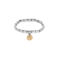 Symbols of Faith Silver-Tone Miraculous Medal Charm Bracelet - image 1