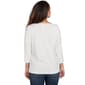 Womens Ruby Rd. New Neutrals Embellished Solid Knit Blouse - image 3
