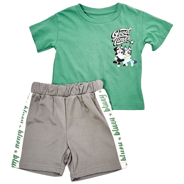 Toddler Boy Bluey Tricot Set