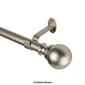 Elrene Cordelia Single Curtain Rod w/ Globe Ball Finial - image 7