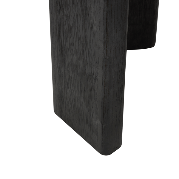 9th & Pike® Modern Black Wood Accent Table