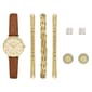 Womens Folio Gold-Tone Three Hand Watch Gift Set - FMDFL2052 - image 1