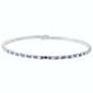 Athra Light Aqua & Aurora Borealis Crystal Coil Bracelet - image 1