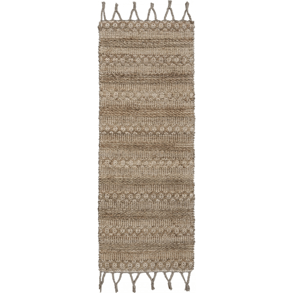 HomeRoots Natural Jute Hand Woven Area Rug
