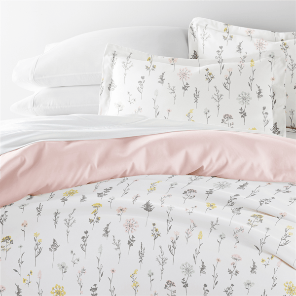 Soft Essentials Ultra Soft Wildflower Reversible Duvet Cover Set
