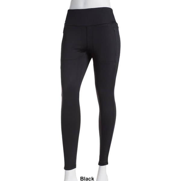 Spyder Active Leggings Womens Size Medium Solid Black High‎ Rise