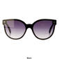 Womens USPA Plastic Full Lens Cat Eye Sunglasses - image 2