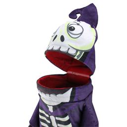 Northlight Animated Skeleton Halloween Trick or Treat Bag