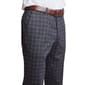 Mens Paisley & Gray® Plaid Dress Pants - Grey/Burgundy - image 3
