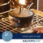 Rachael Ray Cook + Create Hard-Anodized Saucier with Lid - image 4