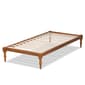 Baxton Studio Iseline Walnut Brown Wood Twin Platform Bed Frame - image 3