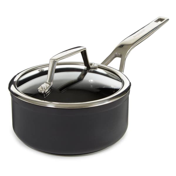 BergHOFF Essentials Hard Anodized 6.25in. Saucepan w/ Glass Lid - image 