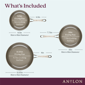 Anolon® EverLast Ceramic Nonstick 3pc. Frying Pan Set - image 9