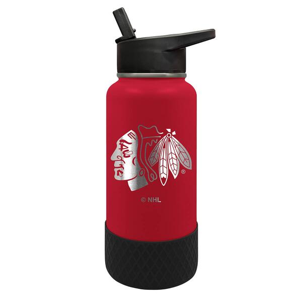 Great American Products 32oz. Chicago Blackhawks Water Bottle - image 