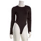 Juniors Love Tree Long Sleeve Crew Neck Bodysuit - image 1