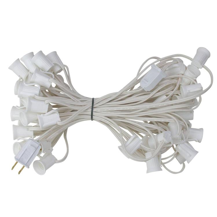 Northlight Seasonal 50ft. C9 Christmas Light Socket Set