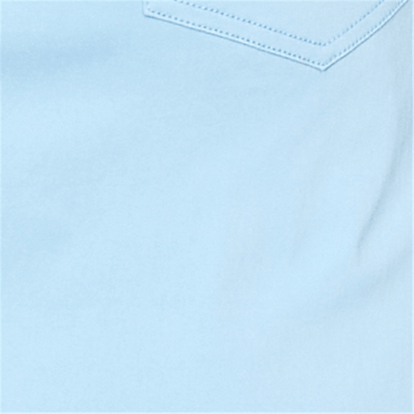 Plus Size Hearts of Palm Embraceable Blue Stretch Skort