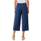 Petite AK Anne Klein Pull On Seam Wide Leg Crop Dress Pants - image 5