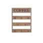 9th & Pike&#174; Wood Coffee Wall Storage Shelf with Iron Hooks - image 3