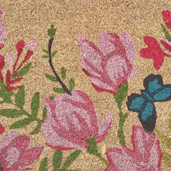 VCNY Home Spring Vibes Outdoor Coir Doormat