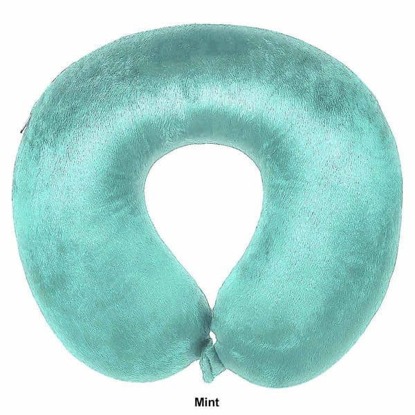 Rejuve Health Wellness Memory Foam Travel Neck Pillow
