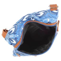 Stone Mountain Quilted Lockport Baroque Crossbody - Denim